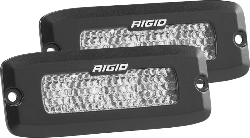 Rigid Industries SRQ - 60 Deg. Lens - White - Flush Mount - Set of 2 925513