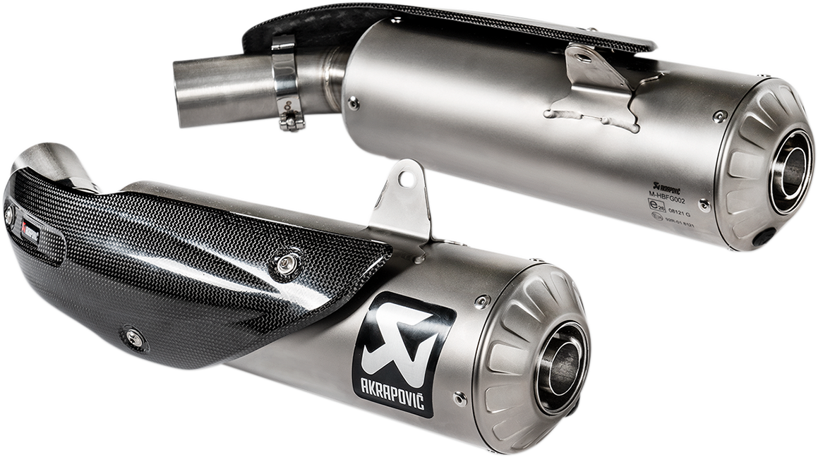 IN STOCK OPEN BOX AKRAPOVIC Titanium Mufflers Scrambler 1100 2018-2020 S-D11SO4-HBFGT 1811-3700