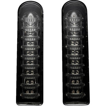 CUSTOM DYNAMICS ProBEAM® Fillerz® Dual Color Lights - Smoke - Chrome PB-ECE-FILL-SC