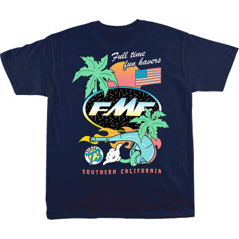 FMF Day-Glo T-Shirt - Navy - 2XL SU25118901NVY2X