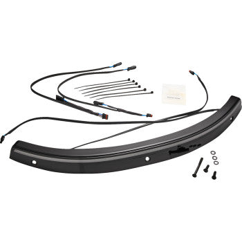 CIRO Solaire LED Windshield Trim - Black 12001