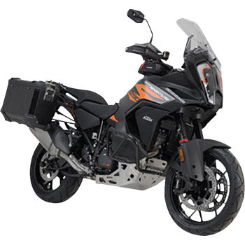 SW-MOTECH TRAX ADV Aluminum Case System - Black - KTM Super Adventure 1290 R/S '21-'24 KFT.04.835.70000/B