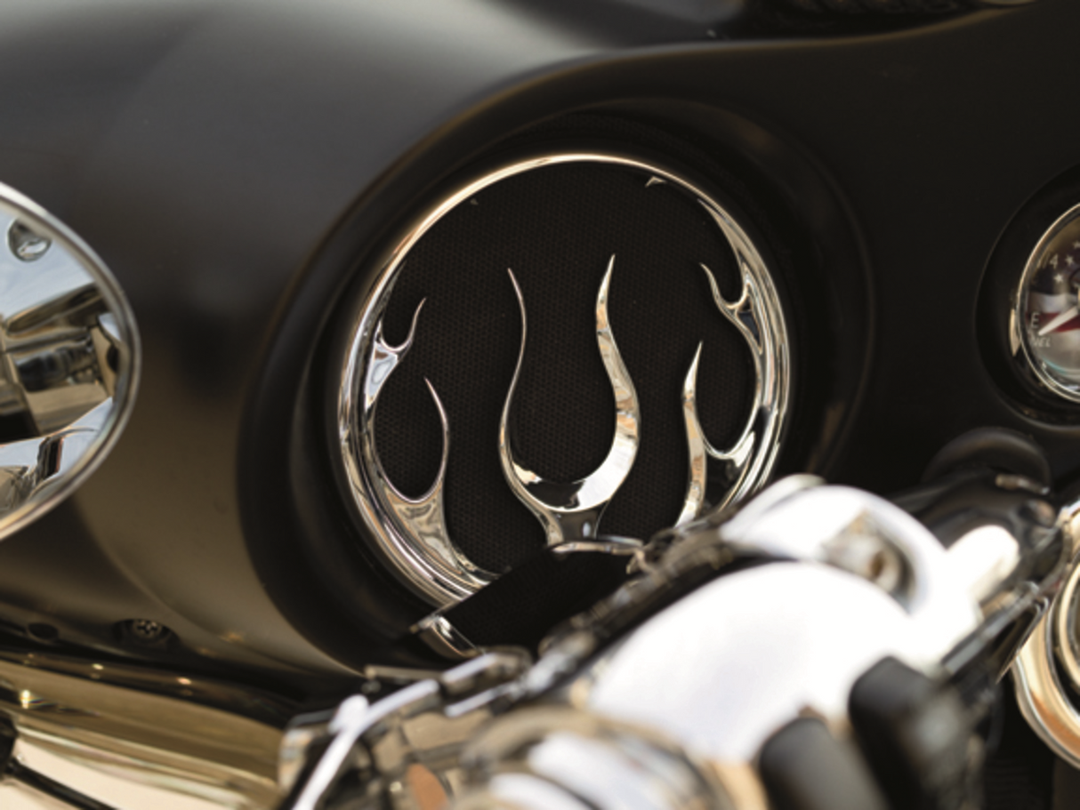 KURYAKYN Front Speaker Accents - Flame 3788