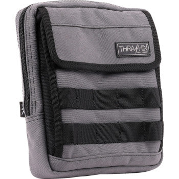 THRASHIN SUPPLY CO. Handlebar Bag Slim - Gray THB-0030