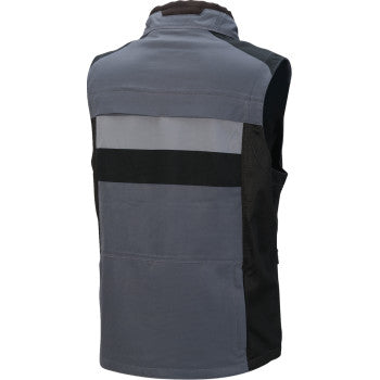 MOOSE OFFROAD Moto Vest - Gray/Black - Medium 2830-0762