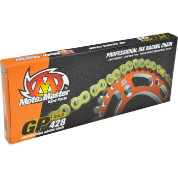 MOTO-MASTER GP 428 - Drive Chain - 134 Links - Gold 642802
