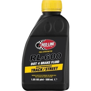 RED LINE SYNTHETIC OIL DOT 4 Brake Fluid - 500 ml 90404