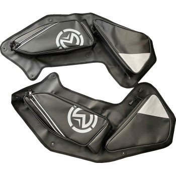 MOOSE RACING Rear Door Bags - Polaris RZR 4 Pro XP 2020 Q15-5007