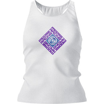 MOOSE OFFROAD Women's Spin Sync Tank Top - White - XL 3031-4283