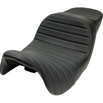 SLYFOX Seat Chariot Blk Clsc Stitch Vinyl Blk Logo 4723A