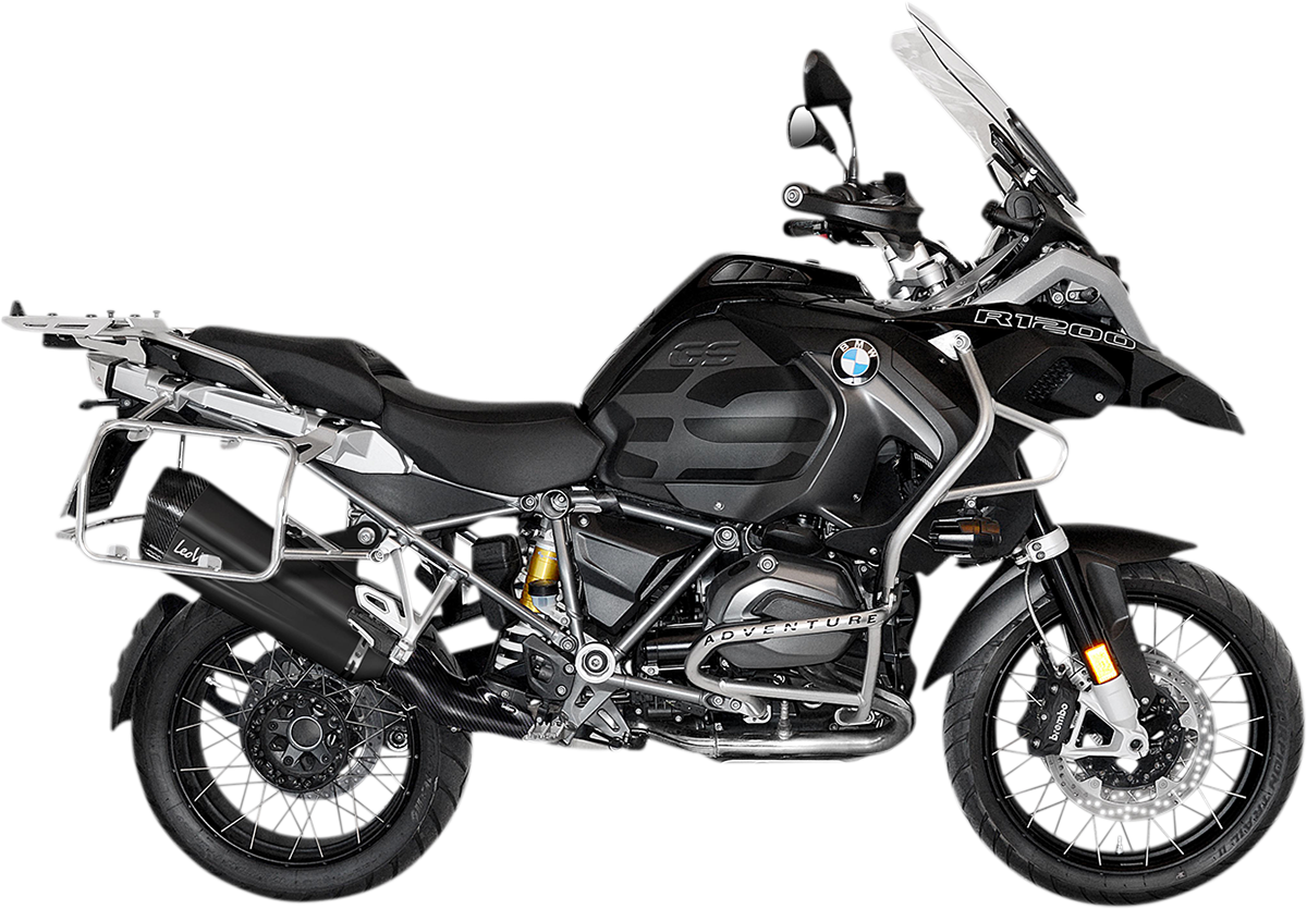 LEOVINCE Black LV-12 Muffler R1200GS/ R1250GS 2017-2023 15301B