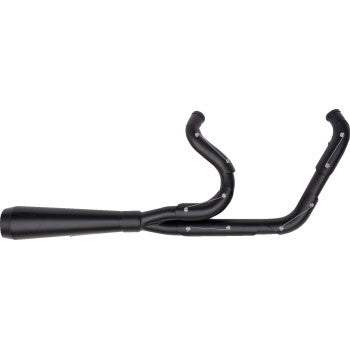TRASK 2-into-1 Assault Exhaust System - Full Black on Black TM-5054BKBK