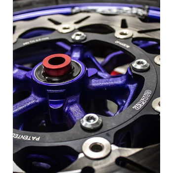 DRIVEN RACING Wheel Spacer - Captive - Red - Kawasaki DCWS-038
