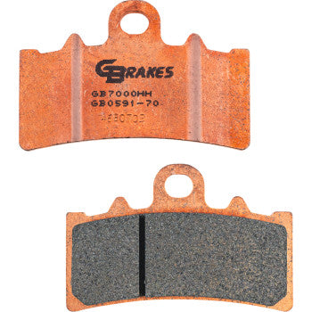 GBRAKES Brake Pads Hh Sintered GB0591-70