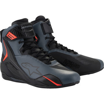 ALPINESTARS Faster-4 Shoes - Black/Gray/Red - US 9.5 2510425-1130-95