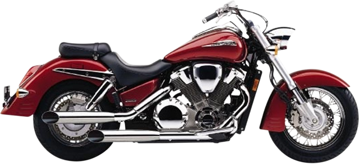 COBRA Chrome Slashcut Mufflers VTX1800 2002-2008 1176SC