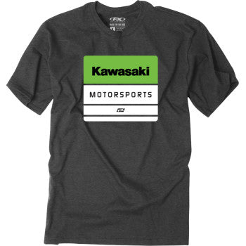 FACTORY EFFEX Tee Youth Kawasaki Phase Heather Charcoal Md 29-83102
