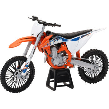 New Ray Toys KTM 450 SX-F Dirt Bike - 1:12 Scale - Orange/WHite/Black 58343
