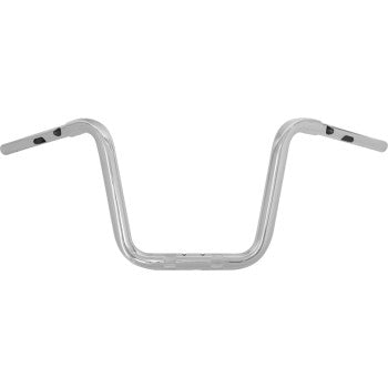 LA CHOPPERS Handlebar - Twin Round - 1-1/4" x 10" - Chrome Glide 2023-2024 LA-7348-10
