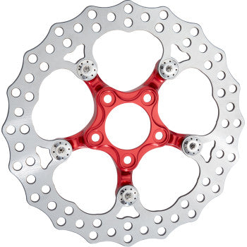 ARLEN NESS Spider Rotor - 12-19/32" - Red - Front 300-111