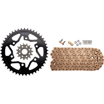 VORTEX Chain and Sprocket Kit - HFRS - Gold - Yamaha FZ/MT-10 CKG6457