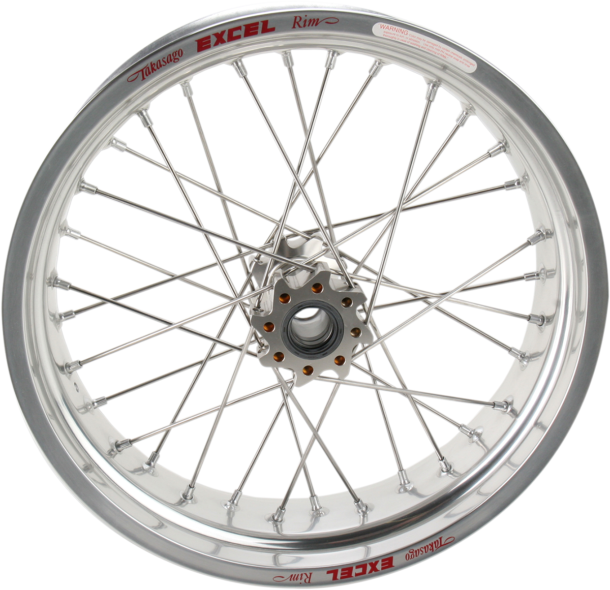 EXCEL Rear Wheel Set - Next Generation - Pro Series - 17 X 4.25" - Silver Rim/Silver Hub 2R7OS40