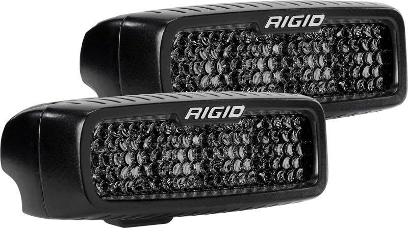 Rigid Industries SR-Q Series PRO Midnight Edition - Spot - Diffused - Pair 905513BLK