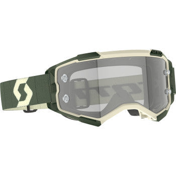 SCOTT Fury LS Goggle - Kaki Green - Light Sensitive - Gray 272827-6312327