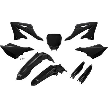 UFO Restyle Body Kit - Black - YZ 125/250 YAKIT335F@001