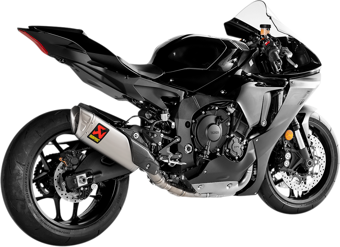 AKRAPOVIC Evolution Exhaust - Titanium YZF-R1 2015-2025 2026 S-Y10E6-APLT 1810-2757