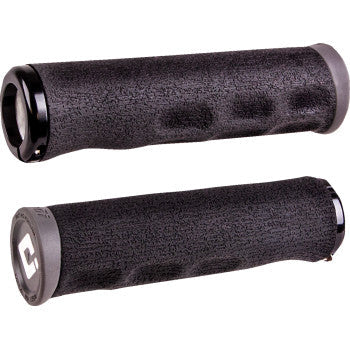 ODI F-1 Series v2.1 Grips - Lock-On - Tinker Juarez Signature Dread Lock - Black D36DLB-B