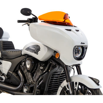 KLOCK WERKS Windshield Chieftain Powerplus 9" - Orange KWW-04-0652