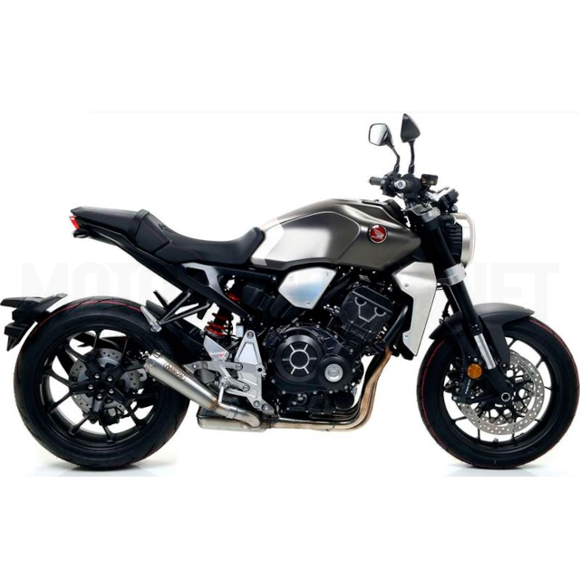 71882PRI Arrow Pro-Race Slip-on Exhaust, Nichrome for Honda CB1000R 2018-2024