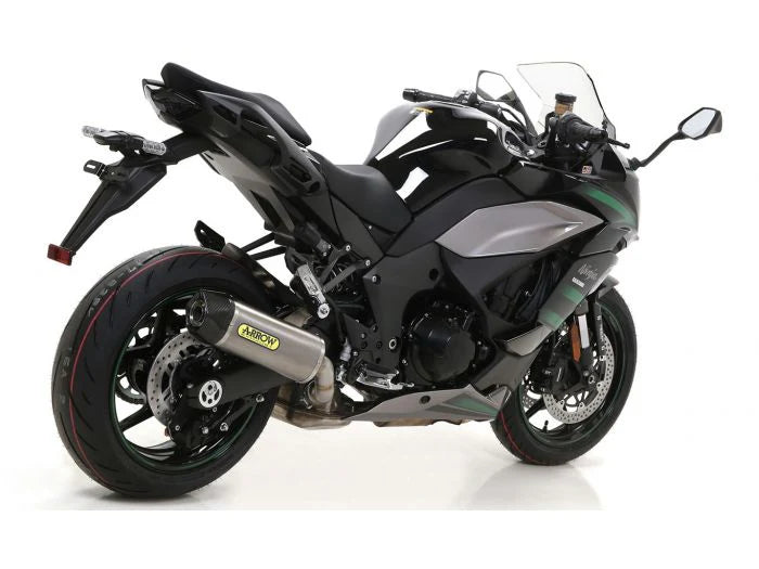71914PK Arrow Indy Race Titanium Slip-on Exhaust for Kawasaki Ninja 1000SX 2020-2025