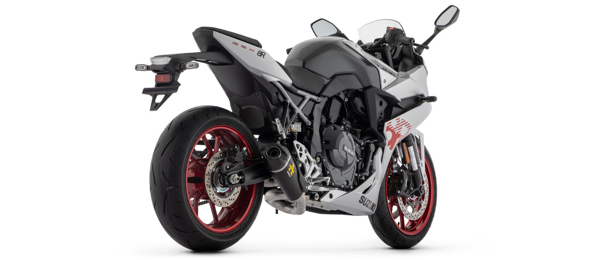 71979PKN Arrow Works HOMOLOGATED NICHROM "DARK" full system with Catalytic converter SUZUKI GSX-8S /R 2022-2025