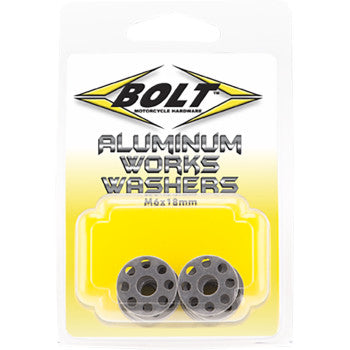 BOLT Works Washers - M6 x 18 - 10 Pack 2009-AWW.18