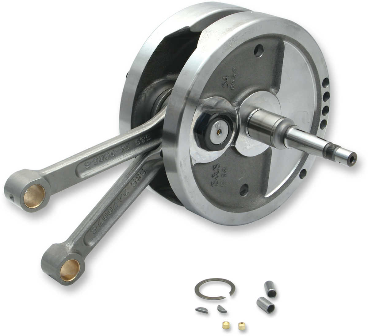 S&S CYCLE Flywheel - 84" Stroker Harley-Davidson 1970-1984 32-2222