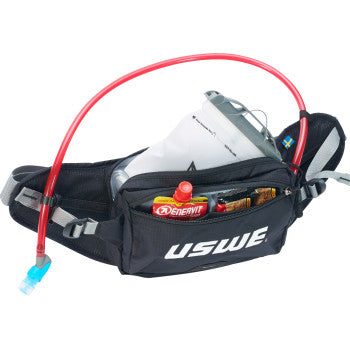 USWE ZULO Hydration Waist Pack - 2L - Black 2024301