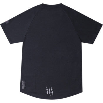 MUC-OFF USA Riders Short-Sleeve Jersey - Black - Small 20359
