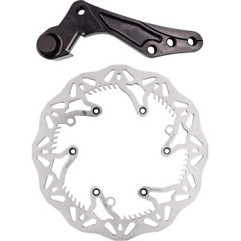 GBRAKES Brake Rotor Kit 270mm Solid Mount Wave Rotor + Bracket GBDOS219