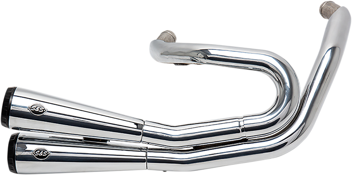S&S CYCLE Grand National 2:2 Exhaust for Softail 2018-2020 Chrome 550-0816A