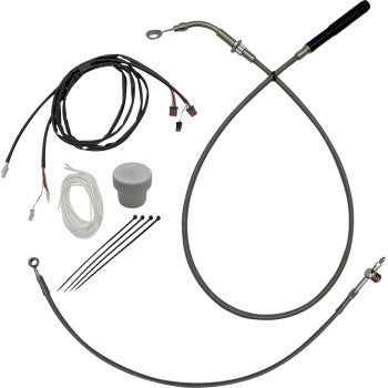 FAT BAGGERS EZ Installation Kit - +8" - FLHT, FLHX - Braided 119016