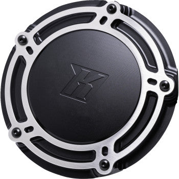 KODLIN NXL Derby Cover - Black - M8 Softail USA K25410
