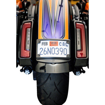 KODLIN USA Mount Kit - License Plate - Cureved - Black KUS20102