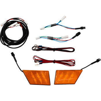 RAVEK Light Reflector - Amber - Defender 65-1014