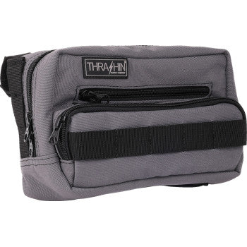 THRASHIN SUPPLY CO. Handlebar Bag Plus - Gray THB-0018