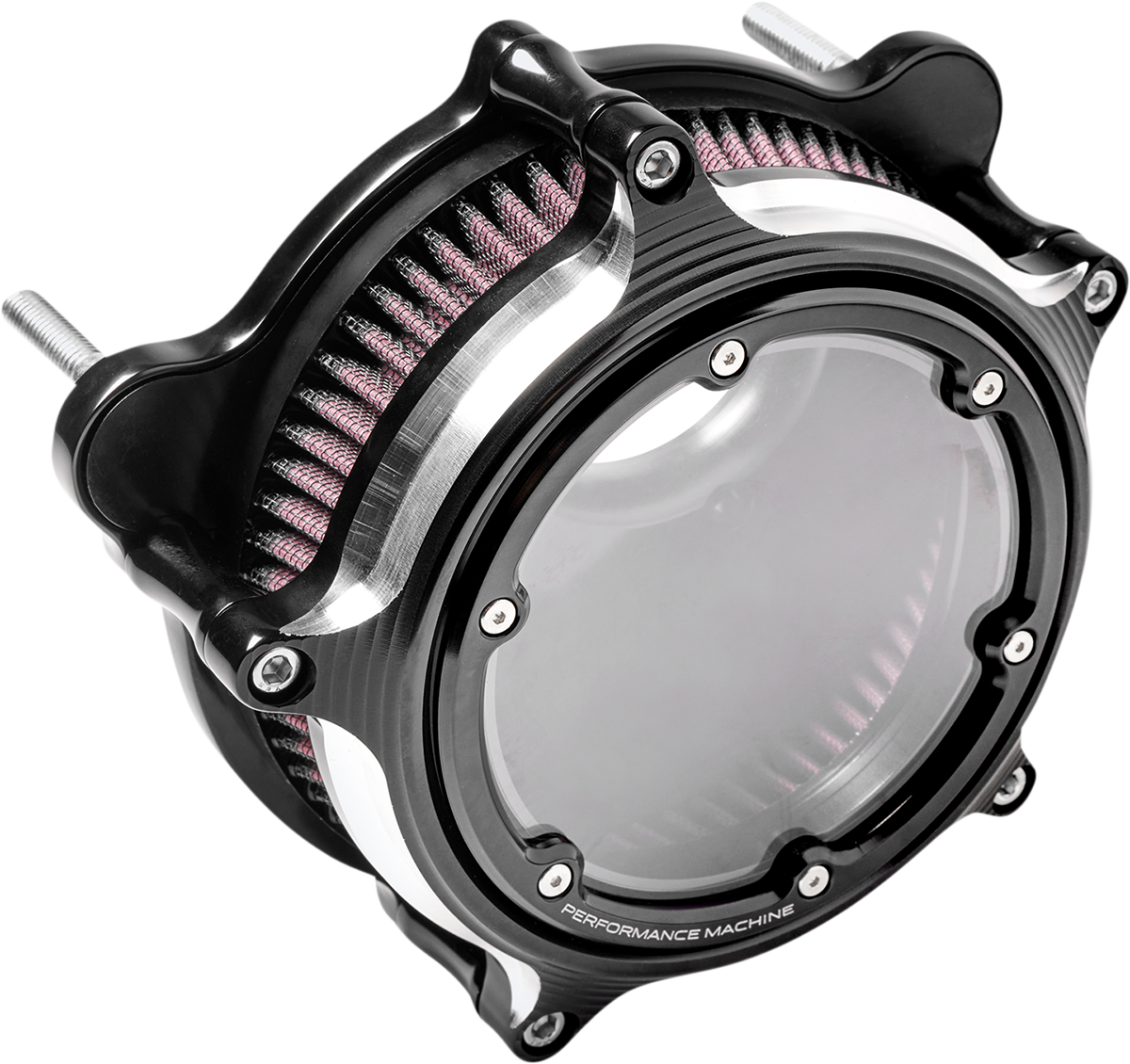 PERFORMANCE MACHINE (PM) Vision Air Cleaner - Contrast Cut - XL 0206-2159-BM