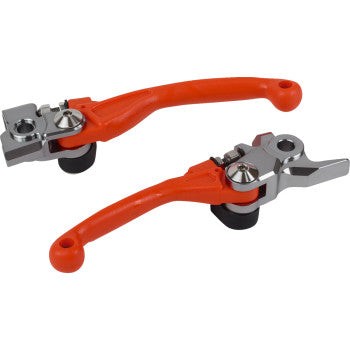 POLISPORT Pivot Unbreakable Lever Set - '16 KTM Orange 8487200039