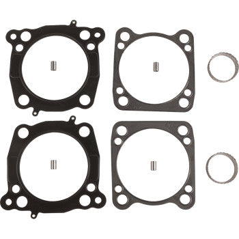 S&S CYCLE Gasket Kit - Head/Base/Exhaust - Center Cooled - M8 900-1333
