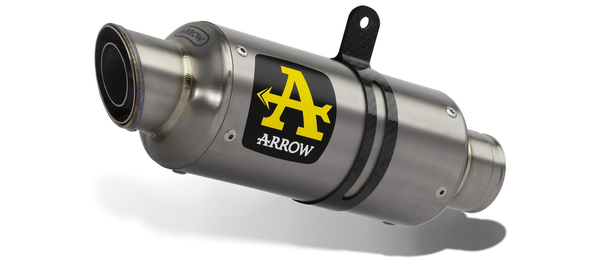 Arrow Bmw S 1000 R '17 Homologated Titanium Gp 2 Silencer With Welded Link Pipe For Original And Arrow Collectors 71539gp